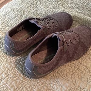 Blue memory foam sneakers.  Great condition, super comfortable